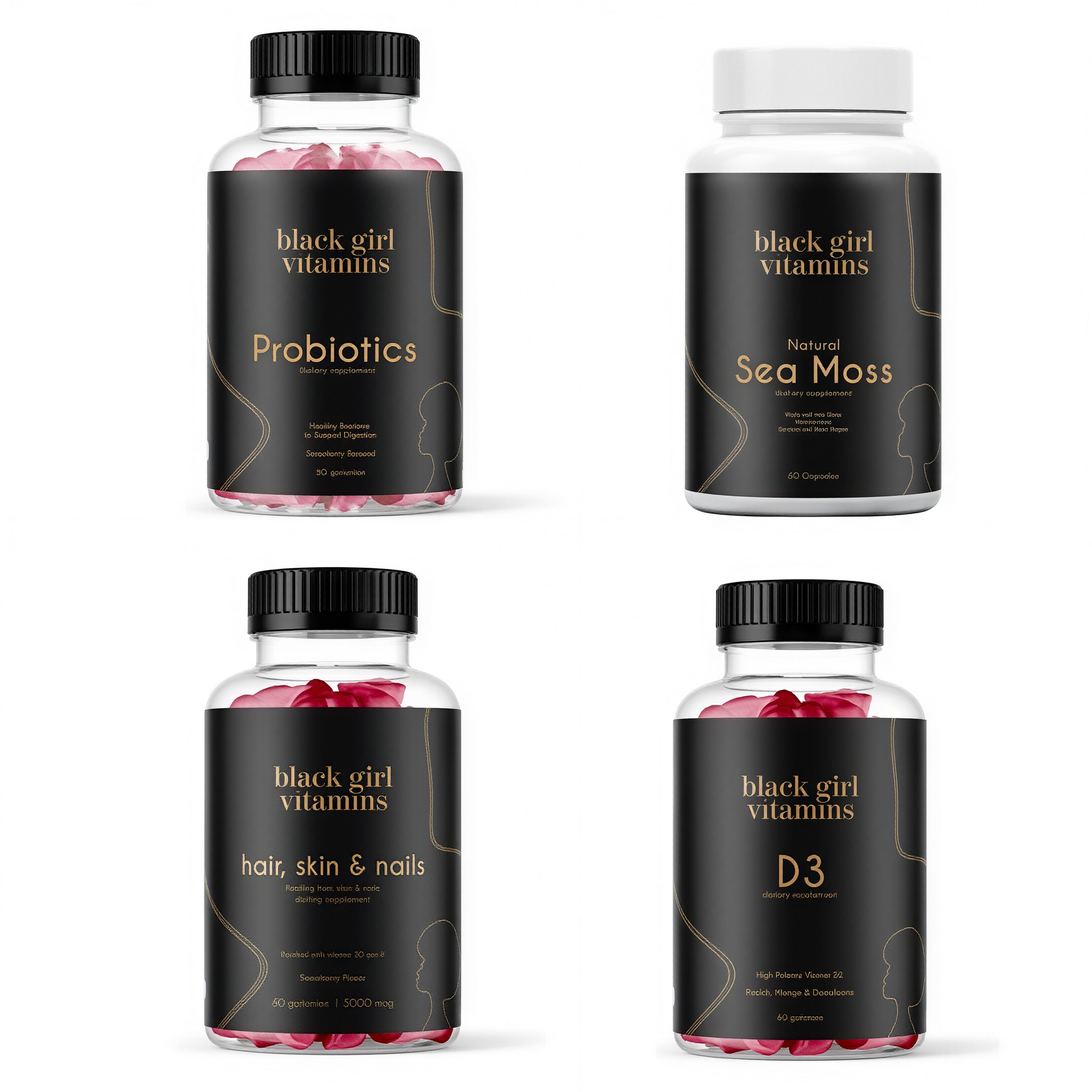 Black Girl Vitamins Complete Wellness Essentials